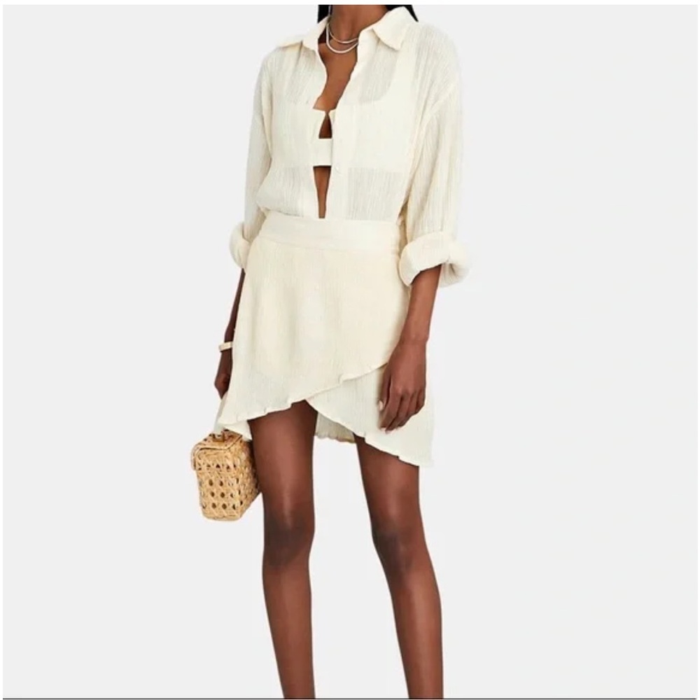 Savannah Morrow cream skirt. Size S